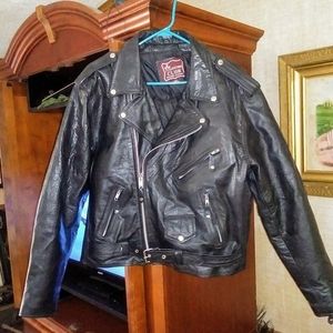 Nice Black Leather Harley Davidson Jacket